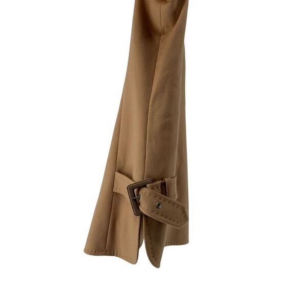 ESCADA Cashmere Jacket Size 42 US L Tan Piacenza Three Button Classic Designer - Picture 9 of 16